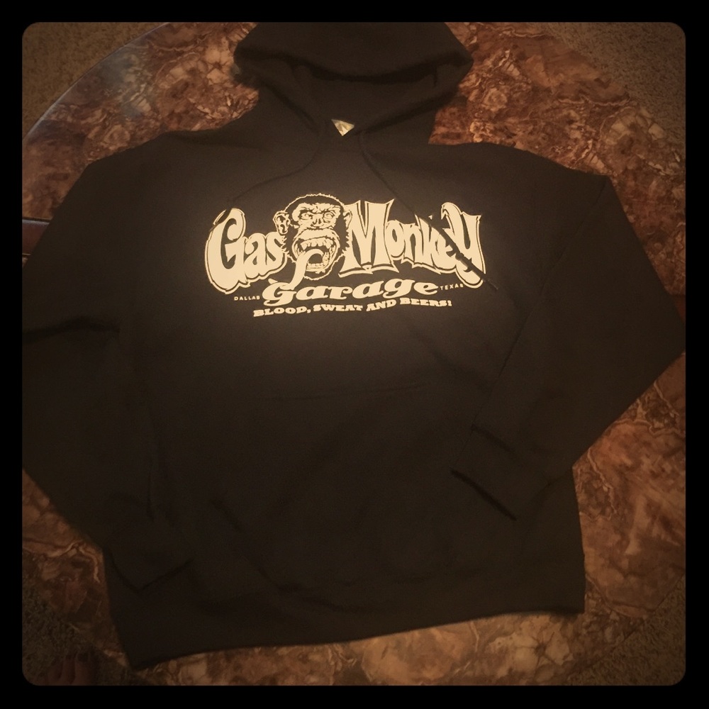 Gas Monkey 🐵Garage pull over hoodie