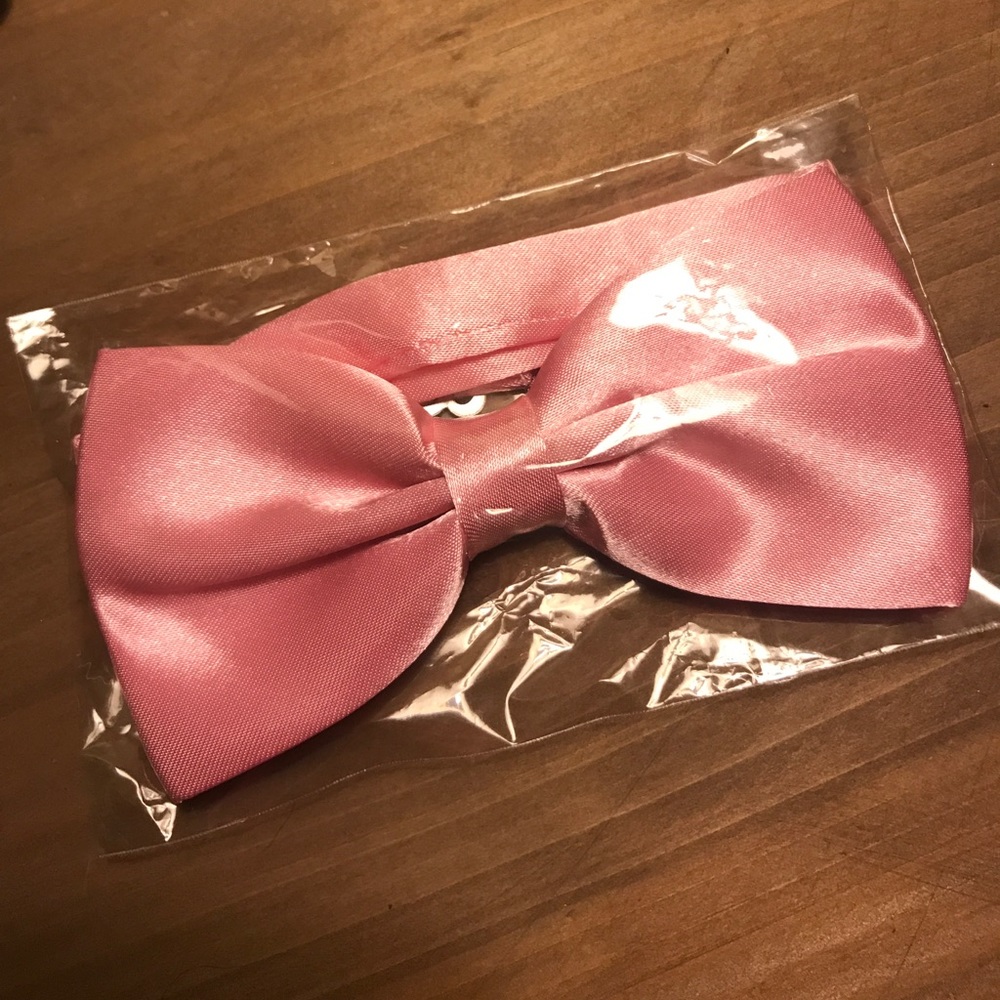 Pink Bow tie