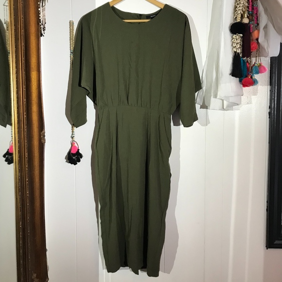Forever 21 | Dresses | Forever2 Army Green Dress | Poshmark Forever 21 | Dresses | Forever2 Army Green Dress | Poshmark