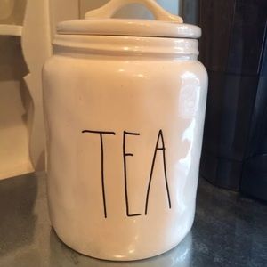 Rae Dunn Tea Canister