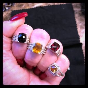 David Yurman variety rings