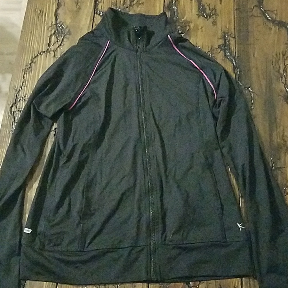 Danskin lightweight zip up small