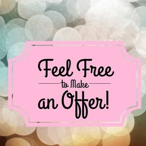 I am happy to accept all reasonable offers 😊