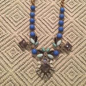 Jcrew Blue/Green Statement Necklace
