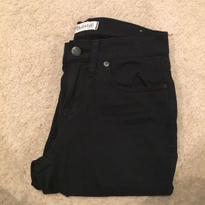 Madewell black sateens!