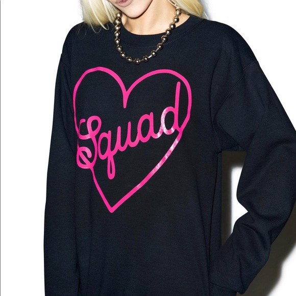 petals and peacocks • squad goals sweatshirt set - Picture 3 of 4