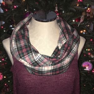 Bohemian Flannel infinity scarf