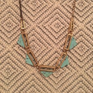 Jcrew Turquoise Statement Necklace