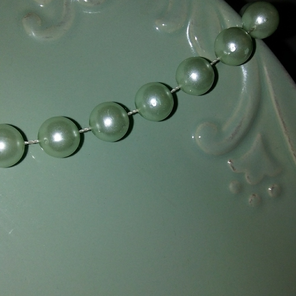 Big Teal BeADs Necklace!