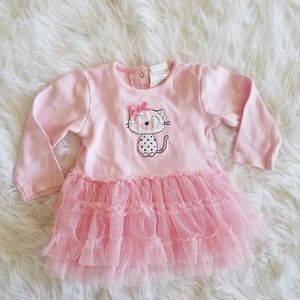 Adsorba Pink Kitty/tutu dress 3-$10
