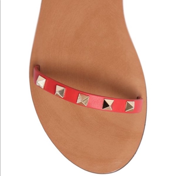 💋SOLD💋Valentino lace up gladiator sandals 37 - Picture 3 of 7