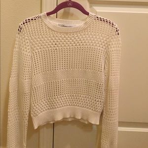 Lovers and Friends Crop Knit Sweater