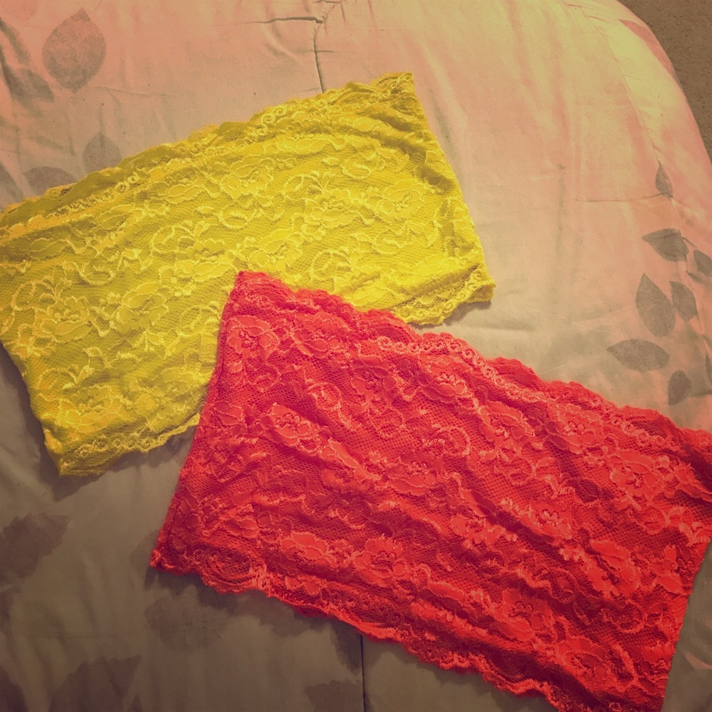 Set of 2 Lace Bandeaus