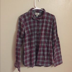 J Crew “Boy” Flannel