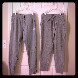 Like new Nike grey sweat pants buy 1 get 1 free