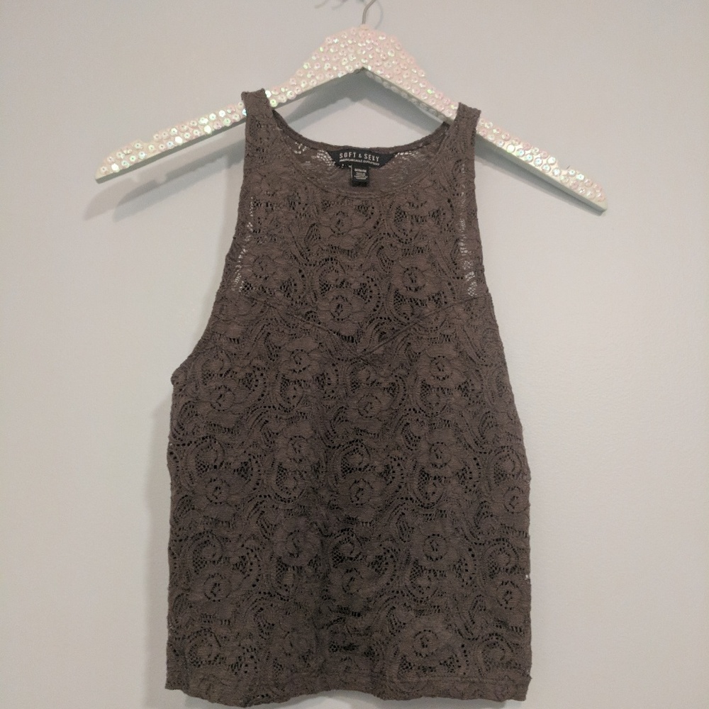 AMERICAN EAGLE CROP TOP