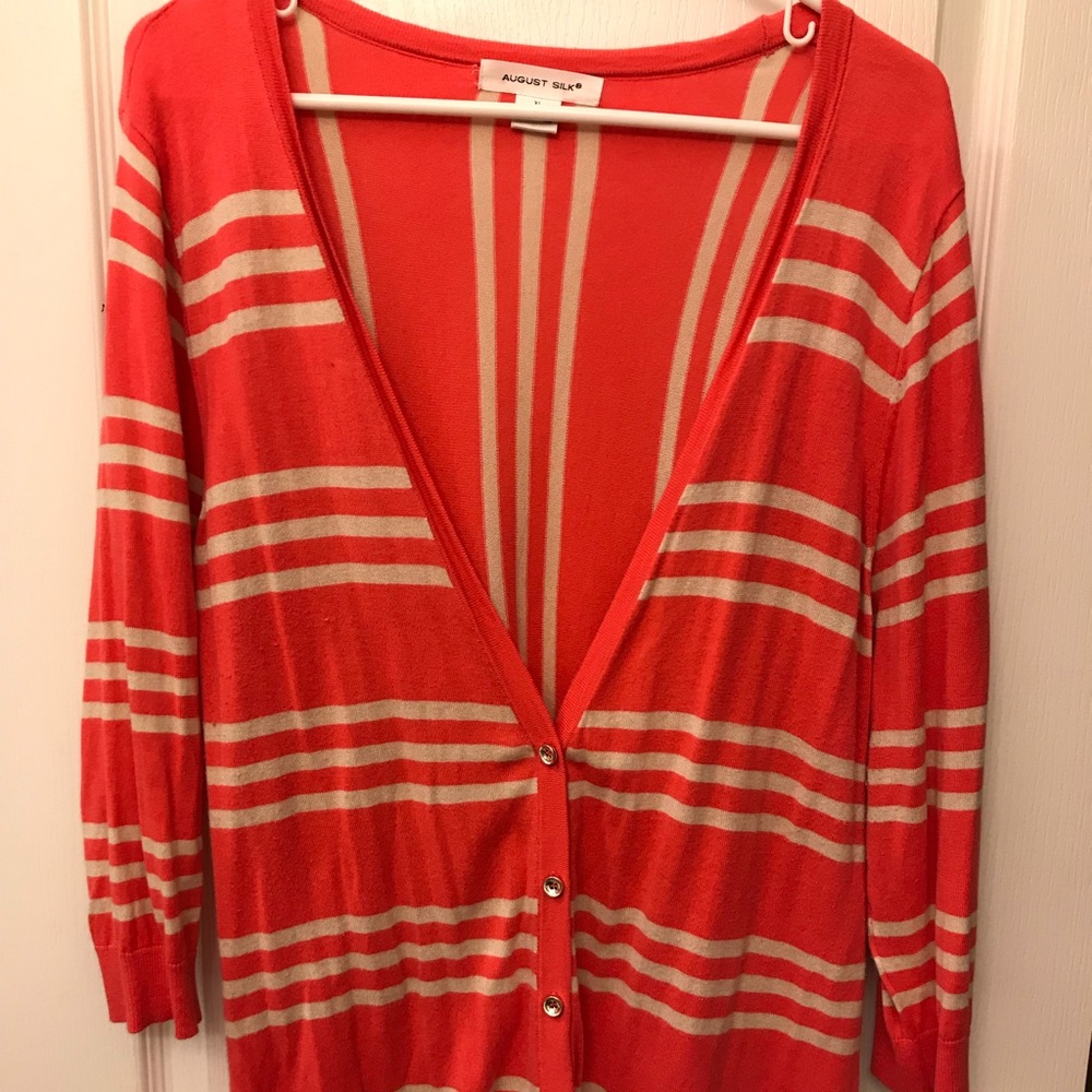 August silk sweater