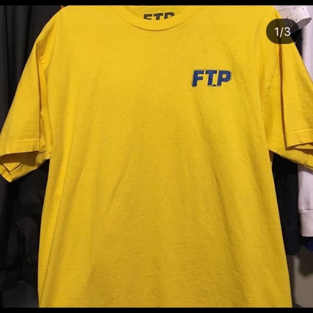 FTP LARGE YELLOW STAMP SHIRT