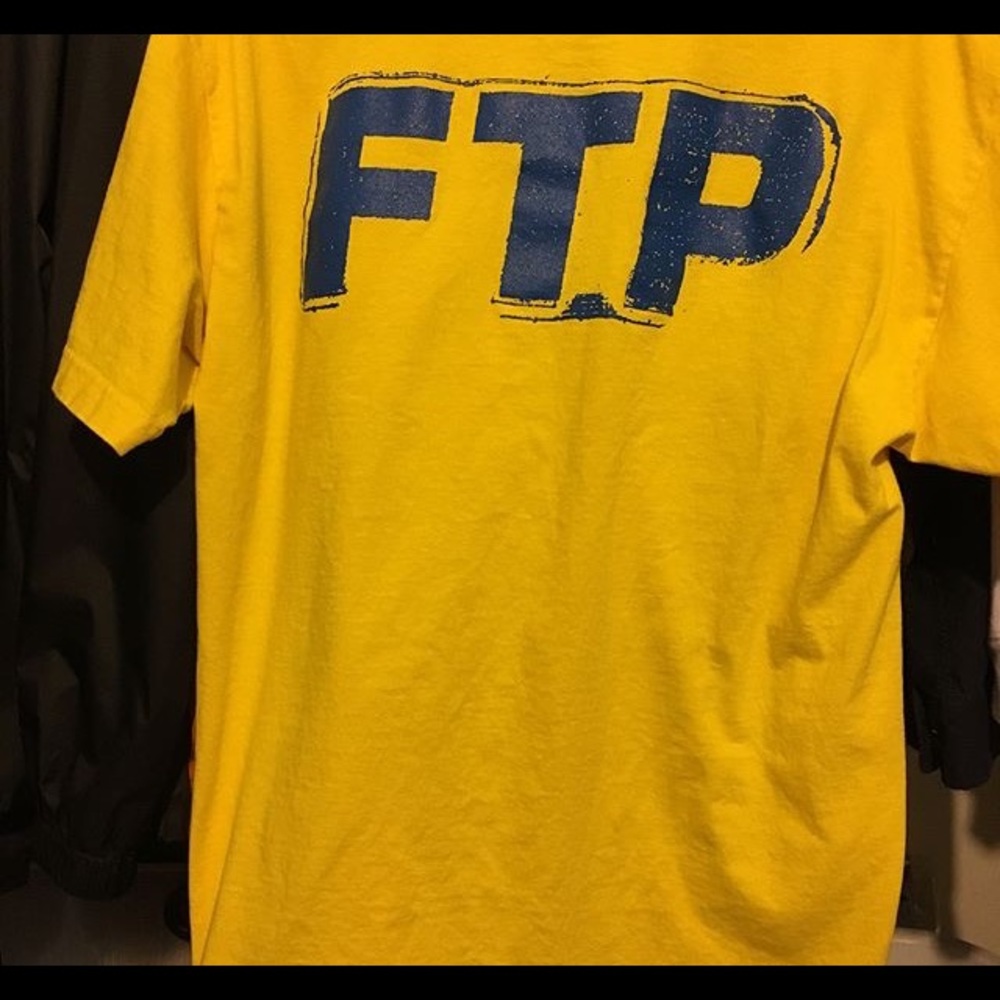 FTP LARGE YELLOW STAMP SHIRT - Picture 2 of 3