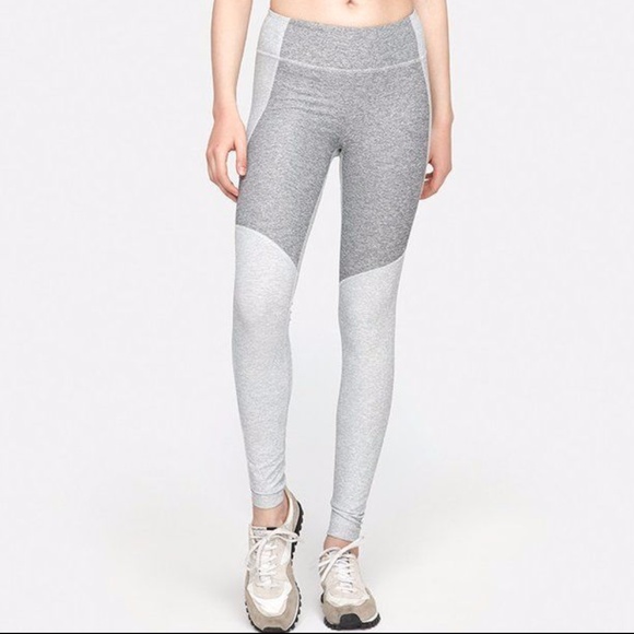 Outdoor Voices Pants - NEW Outdoor Voices Two-Tone Gray Leggings