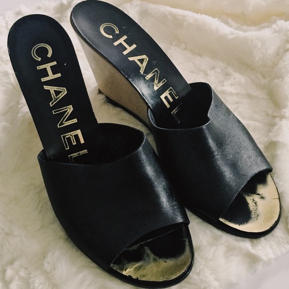 CHANEL Shoes - 100% Authentic Chanel wedges