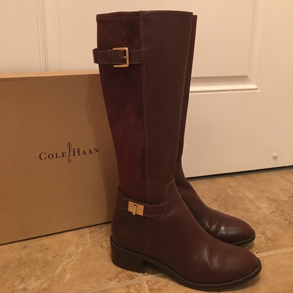 ♥️♥️Cole Haan Kinley Chestnut Leather Boot♥️♥️