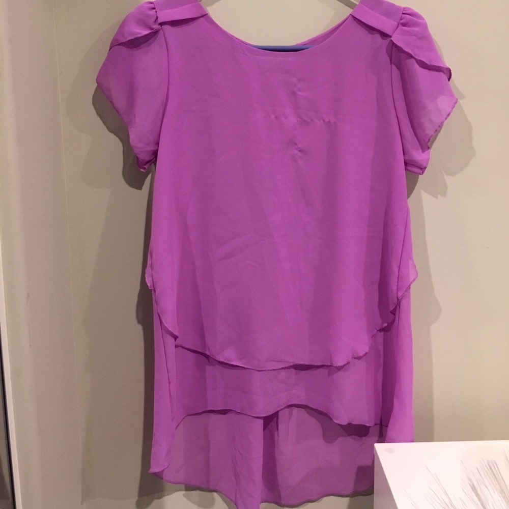 Tian Shun Purple Shirt