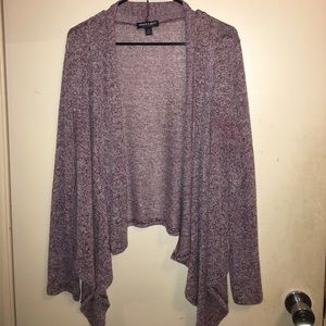 Maroon cardigan