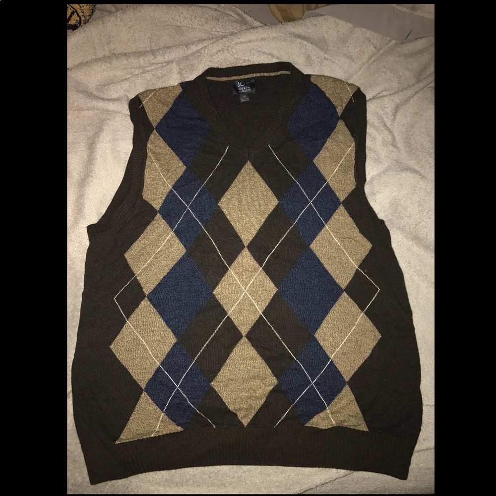 Joe Joseph Abboud Arglye Sweater Vest