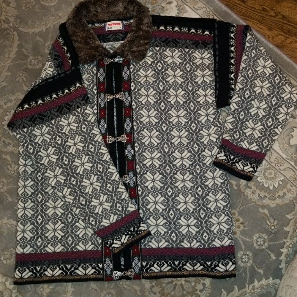 NORWEAR pure new wool sweater L
