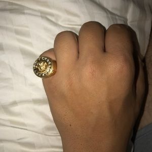 versace pinky ring mens