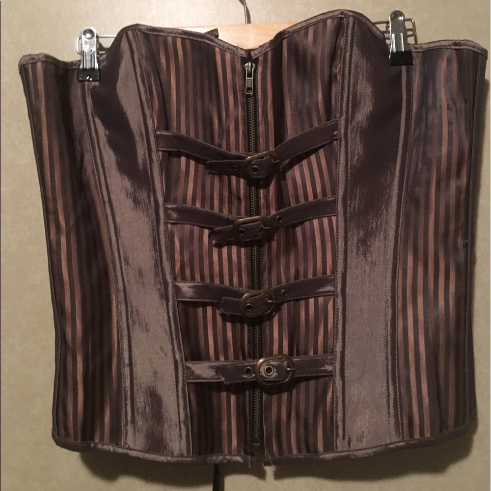 Steampunk victorian corset