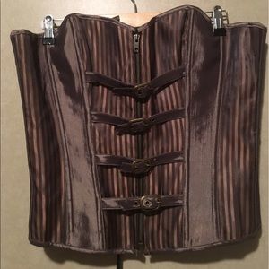 Steampunk victorian corset