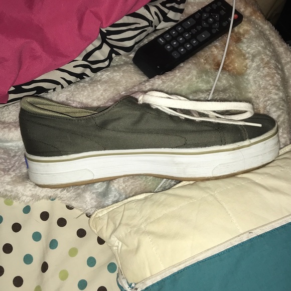 Army green keds - Picture 2 of 2
