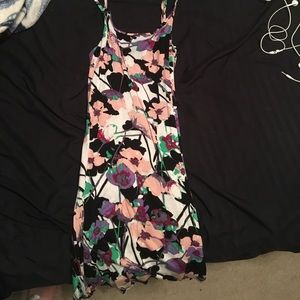 flower print sundress