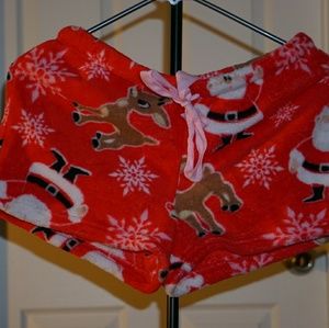Christmas pj shorts