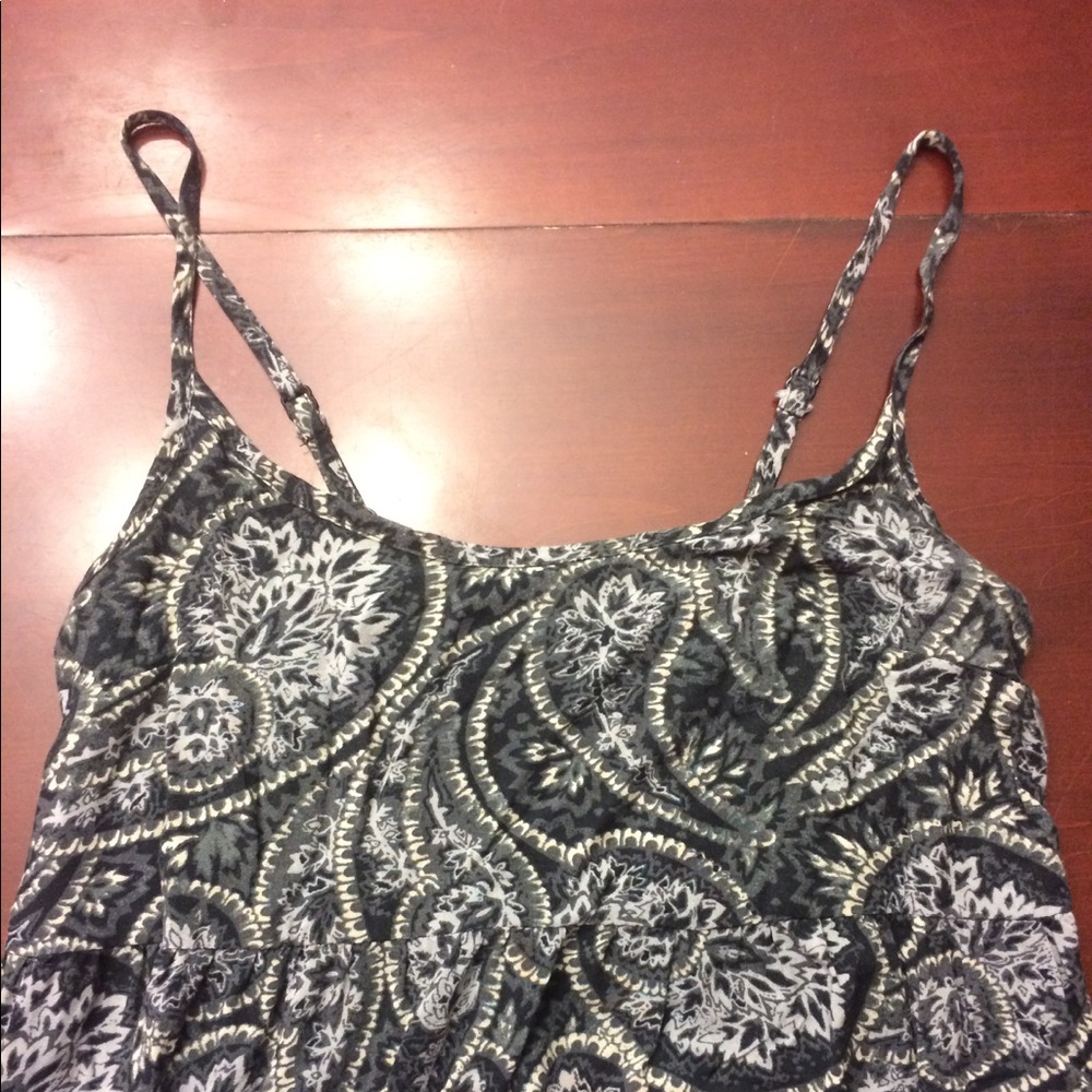 Paisley Ruffle Dress - Picture 2 of 4