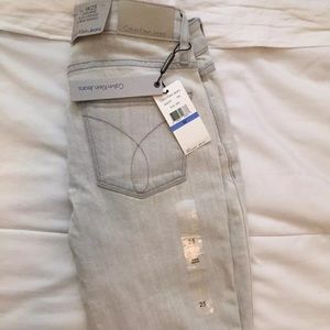 Light Denim Wash Clavin Klein Skinny Jeans