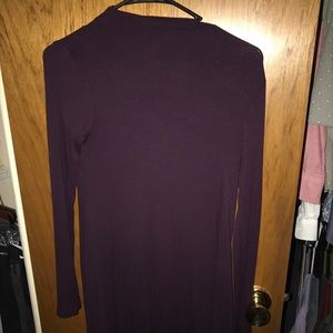 Purple turtleneck Dress Forever 21 sz 1x