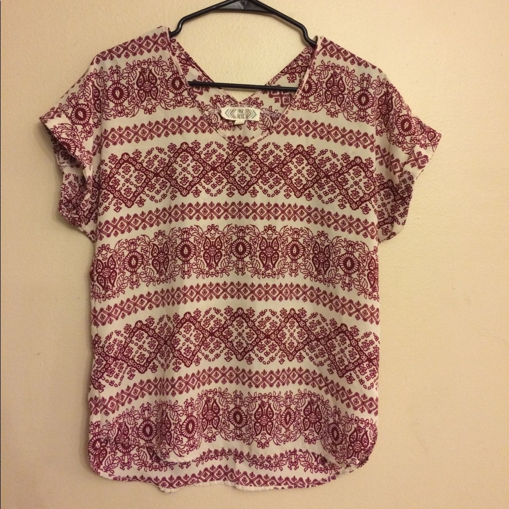 Tribal print, dressy shirt! NWOT