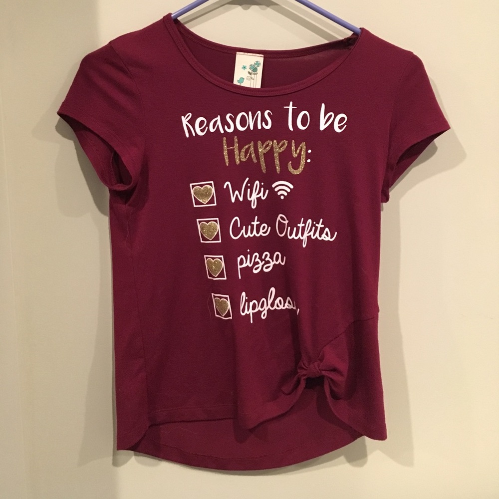 Lily Bleu “Reasons to be Happy” Tee