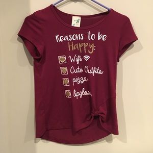 Lily Bleu “Reasons to be Happy” Tee