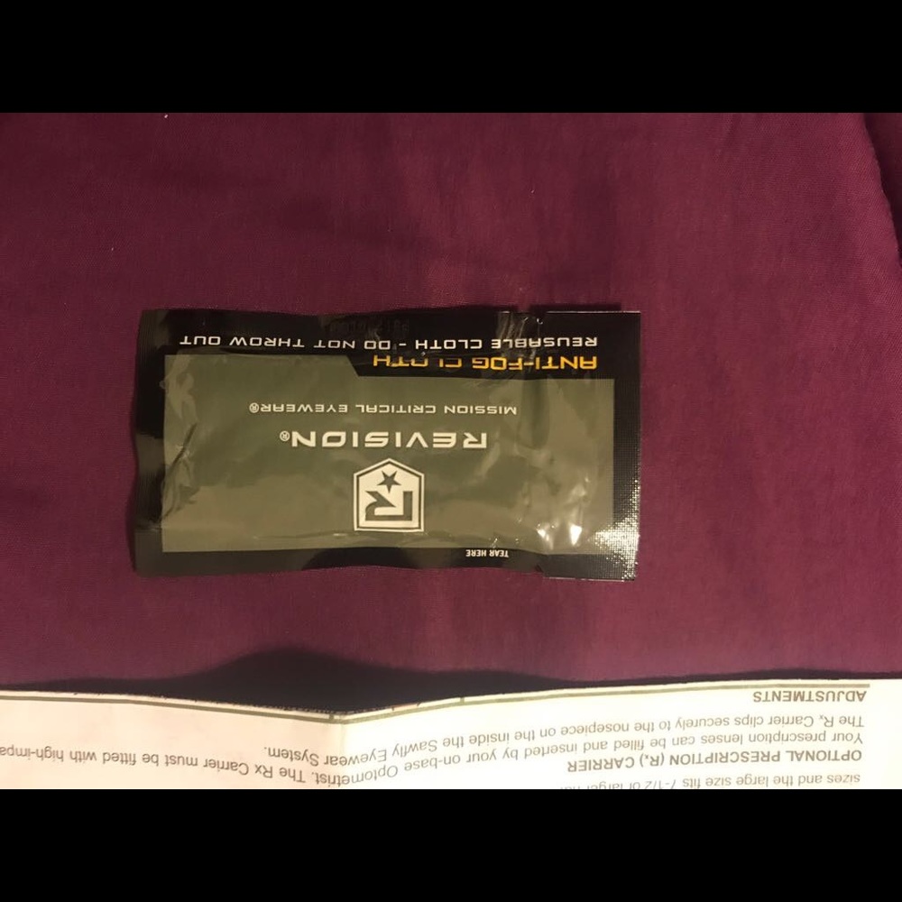 Revision Interchangeable Dark/Clear Sunglasses - image 3