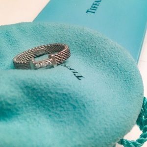Tiffany Mesh Somerset Ring / Size 7
