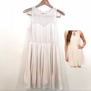 Pins & Needles Chiffon Pleated Dress