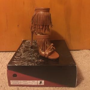 Sexy Fringe, Strappy Heels