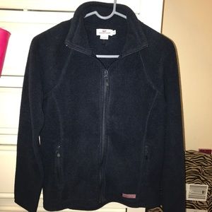 Vineyard Vines Blue Fleece Sweater Size: S