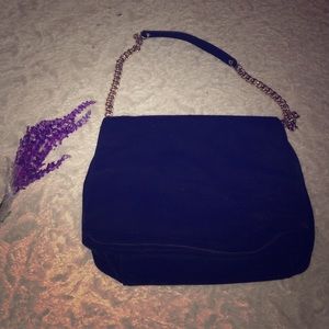 H&m black suede shoulder bag H&m black suede shoulder bag