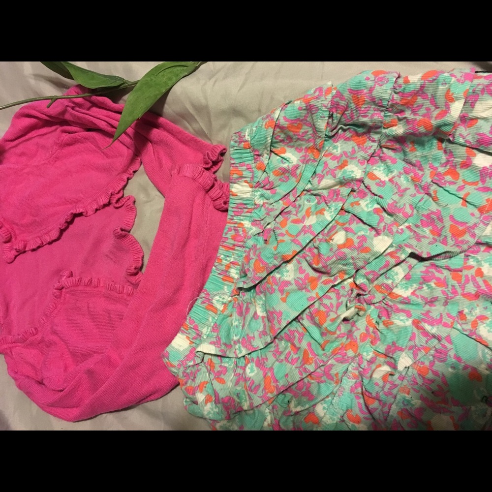 Skirt and sweater set