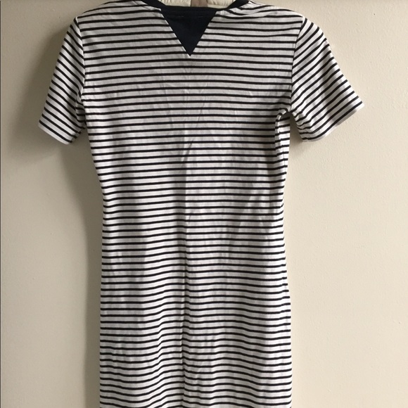 Theory “Cherry” Striped T-Shirt Dress - Picture 2 of 7
